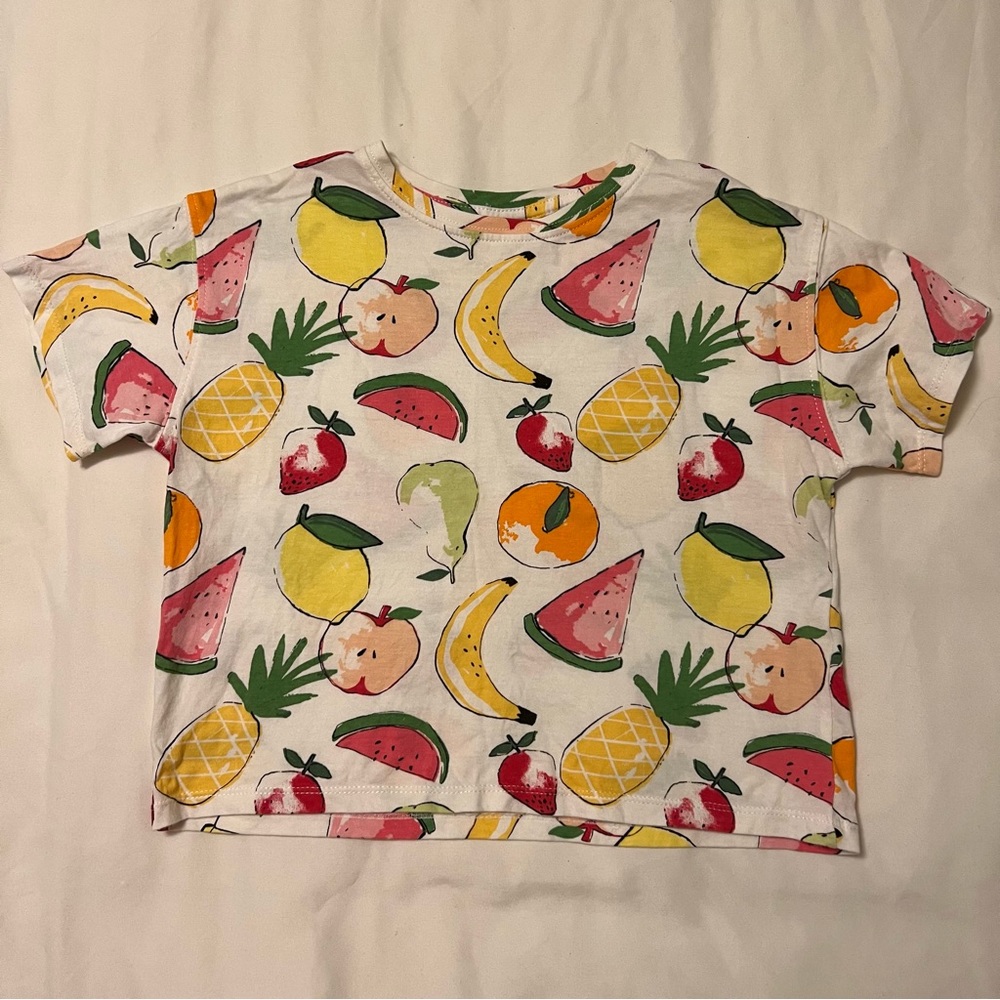 Zara girls fruit tshirt